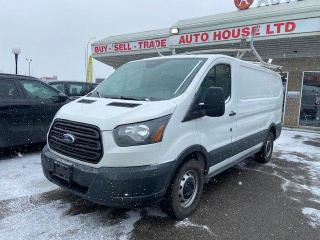 <div>2018 FORD TRANSIT CARGO VAN T150 WITH 186,512 KMS, BACKUP CAMERA, CD/RADIO, BLUETOOTH, USB/AUX, HEATED SEATS, LEATHER SEATS, AC, POWER WINDOWS, POWER LOCKS, POWER SEATS AND MORE!</div>