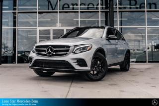 Highly equipped with hard to find options in a GLC300 including the AMG Night Styling Package, Premium Plus Package and the Burmester Surround Stereo. 2 sets of rims and tires, air filter replacement plus a front brake service add to the value of this GLC. Truly a must see. This Vehicle is Proudly Offered by Lone Star Mercedes-Benz; Calgary’s Luxury Pre-Owned Dealership for over 50 Years. On top of hand selecting the best pre-owned vehicles to offer for sale in our inventory, we complete a full inspection, detailing and reconditioning regime to ensure piece-of-mind and satisfaction in your next vehicle. We accept and competitively appraise all trade-ins, and are happy to offer a variety of exceptional financing and warranty options. Call us at (403) 253-1333 or reach out to us online to speak to our experienced sales team members today! Conveniently located at the corner of Glenmore and Deerfoot Trail. AMVIC Licensed Business.