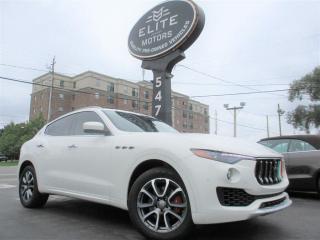 Used 2017 Maserati Levante NAVIGATION SYSTEM - 3-YEARS WARRANTY AVAILABLE !! for sale in Burlington, ON