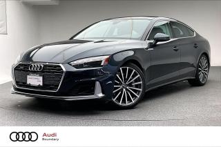 Used 2022 Audi A5 Sportback 45 2.0T Komfort quattro 7sp S Tronic for sale in Burnaby, BC
