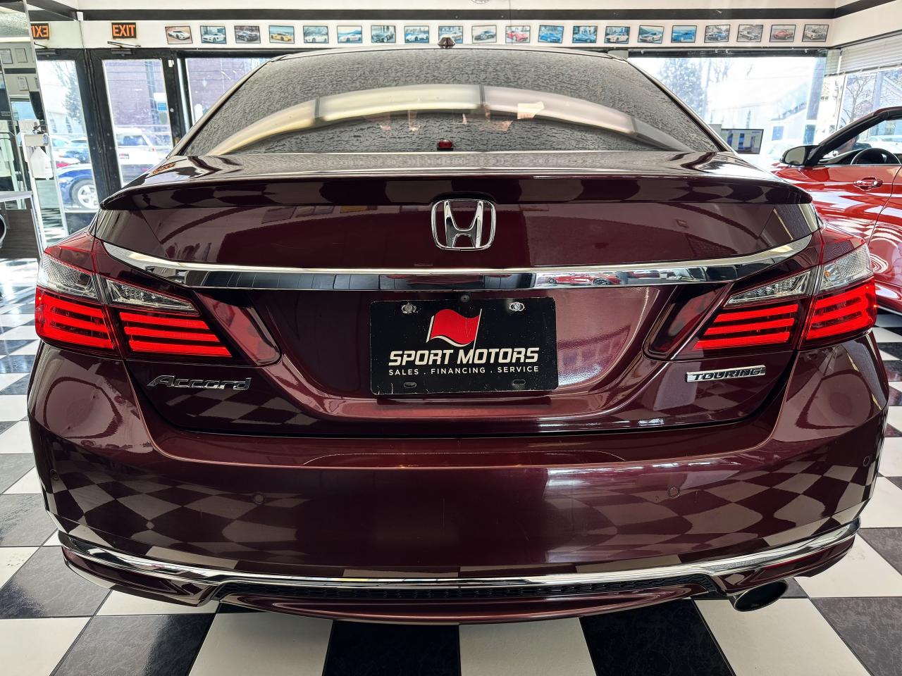 2016 Honda Accord Touring+New Tires+LEDs+Roof+ApplePlay+CLEAN CARFAX - Photo #3