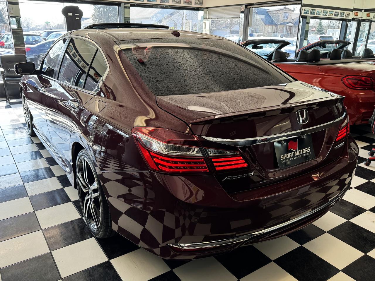2016 Honda Accord Touring+New Tires+LEDs+Roof+ApplePlay+CLEAN CARFAX - Photo #2