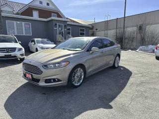 <p>Dial A Tire Ontario<br />89 Bridgeport Road East<br />Waterloo, Ontario N2J 2K2<br />519-578-8473(TIRE)<br />www.dialatire.ca<br /><br />2016 Ford Fusion SE AWD<br /><br /><br />**FINANCING AVAILABLE OAC**<br /><br />146,000km<br /><br />ONLY $12,995 plus HST and licensing!<br /><br />CERTIFIED!<br /><br />VEHICLE OPTIONS:<br />Power steering<br />Power Windows<br />Leather<br />Sunroof<br />Navigation<br />ALL WHEEL DRIVE<br />Reverse camera<br />Power locks<br />Alloys<br />Bluetooth<br />Tilt wheel<br />Air Conditioning<br />CD player<br />Airbag: driver<br />Key less entry<br />Airbag: passenger</p>