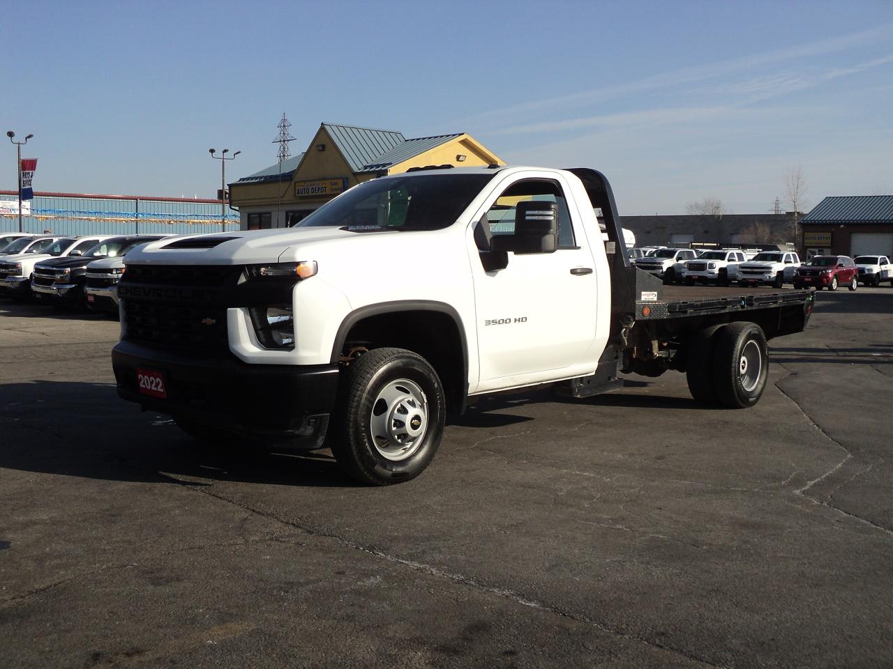 Used 2022 Chevrolet Silverado 3500 HD WT RegCab 4x4 DRW 11'4