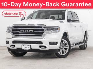 Used 2020 RAM 1500 Longhorn Crew Cab 4X4 w/ Uconnect 4C, Rearview Cam, Navigation for sale in Toronto, ON
