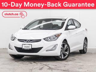 Used 2016 Hyundai Elantra GLS w/ Bluetooth, Cruise Control, Rearview Cam for sale in Toronto, ON