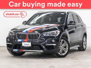 Used 2018 BMW X1 xDrive28i AWD w/ Apple CarPlay, Dual Zone A/C, Rearview Cam for sale in Toronto, ON