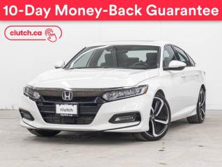 Used 2020 Honda Accord Sport w/ Apple CarPlay & Android Auto, Adaptive Cruise, A/C for sale in Toronto, ON