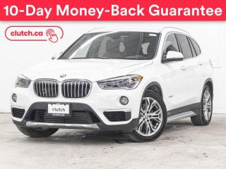 Used 2017 BMW X1 xDrive28i AWD w/ Rearview Cam, Dual Zone A/C, Bluetooth for sale in Toronto, ON