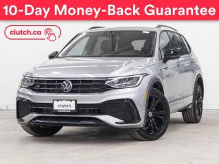 Used 2023 Volkswagen Tiguan Comfortline R-Line Black Edition AWD w/ Apple CarPlay & Android Auto, Rearview Cam, Dual Zone A/C for sale in Toronto, ON