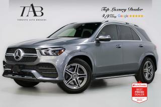 This Beautiful 2020 Mercedes Benz GLE 350 AMG is local Ontario vehicle with a clean Carfax report. It is powered by a turbocharged 2.0-liter four-cylinder engine, delivering 255 horsepower and 273 lb-ft of torque. It offers a luxurious and spacious environment, with high-quality materials and meticulous attention to detail.

Key Features Includes:

- Premium Package      $2900
- Sport Package            $1300
- Technology Package   $2700
- Navigation
- Bluetooth
- Heads up Display
- Surround Camera System
- Parking Sensors
- Panoramic Sunroof
- Burmester Audio System
- Sirius XM Radio
- Apple Carplay
- Android Auto
- Front Heated Seats
- Heated Steering Wheel
- Cruise Control
- Traffic Sign Assist
- Active Brake Assist
- Blind Spot Assist
- Attention Assist
- LED Headlight
- 20" AMG Alloy Wheels 

NOW OFFERING 3 MONTH DEFERRED FINANCING PAYMENTS ON APPROVED CREDIT. 

Looking for a top-rated pre-owned luxury car dealership in the GTA? Look no further than Toronto Auto Brokers (TAB)! Were proud to have won multiple awards, including the 2024 AutoTrader Best Priced Dealer, 2024 CBRB Dealer Award, the Canadian Choice Award 2024, the 2024 BNS Award, the 2024 Three Best Rated Dealer Award, and many more!

With 30 years of experience serving the Greater Toronto Area, TAB is a respected and trusted name in the pre-owned luxury car industry. Our 30,000 sq.Ft indoor showroom is home to a wide range of luxury vehicles from top brands like BMW, Mercedes-Benz, Audi, Porsche, Land Rover, Jaguar, Aston Martin, Bentley, Maserati, and more. And we dont just serve the GTA, were proud to offer our services to all cities in Canada, including Vancouver, Montreal, Calgary, Edmonton, Winnipeg, Saskatchewan, Halifax, and more.

At TAB, were committed to providing a no-pressure environment and honest work ethics. As a family-owned and operated business, we treat every customer like family and ensure that every interaction is a positive one. Come experience the TAB Lifestyle at its truest form, luxury car buying has never been more enjoyable and exciting!

We offer a variety of services to make your purchase experience as easy and stress-free as possible. From competitive and simple financing and leasing options to extended warranties, aftermarket services, and full history reports on every vehicle, we have everything you need to make an informed decision. We welcome every trade, even if youre just looking to sell your car without buying, and when it comes to financing or leasing, we offer same day approvals, with access to over 50 lenders, including all of the banks in Canada. Feel free to check out your own Equifax credit score without affecting your credit score, simply click on the Equifax tab above and see if you qualify.

So if youre looking for a luxury pre-owned car dealership in Toronto, look no further than TAB! We proudly serve the GTA, including Toronto, Etobicoke, Woodbridge, North York, York Region, Vaughan, Thornhill, Richmond Hill, Mississauga, Scarborough, Markham, Oshawa, Peteborough, Hamilton, Newmarket, Orangeville, Aurora, Brantford, Barrie, Kitchener, Niagara Falls, Oakville, Cambridge, Kitchener, Waterloo, Guelph, London, Windsor, Orillia, Pickering, Ajax, Whitby, Durham, Cobourg, Belleville, Kingston, Ottawa, Montreal, Vancouver, Winnipeg, Calgary, Edmonton, Regina, Halifax, and more.

Call us today or visit our website to learn more about our inventory and services. And remember, all prices exclude applicable taxes and licensing, and vehicles can be certified at an additional cost of $799.