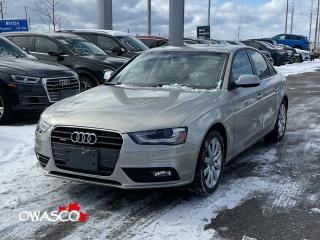 Used 2013 Audi A4 2.0L Safety Included! for sale in Whitby, ON