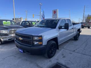 Used 2014 Chevrolet Silverado 1500 WT Double Cab 4x4 ~Bluetooth ~Alloy Wheels for sale in Barrie, ON