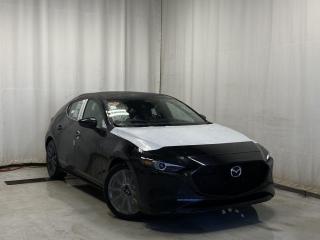 <p>NEW 2024 Mazda3 Sport GT AWD. Bluetooth, Available NAV, Leather Upholstery, 360° Cam, Tilt/Sliding Sunroof, Memory Driver Seat, Heated Seats, Adaptive Cruise Control, Heads-Up-Display, Heated Steering Wheel, Wireless Phone Charging, Wireless Apple CarPlay & Android Auto, USB/USB-C Input, Garage Door Opener, Auto Rain-Sensing Wipers, Electronic Parking Brake, Paddle Shifter Text Message Us For More Info at 587-210-8409</p>  <p>Includes:</p> <p>i-ACTIVSENSE + Safety Features (Smart City Brake Support-Front, Day/Night Forward Pedestrian Detection, Driver Attention Alert, Rear Cross Traffic Alert, Mazda Radar Cruise Control With Stop & Go, Distance Recognition Support System, Lane-Keep Assist System, Lane Departure Warning System, Advanced Blind Spot Monitoring)</p>  <p>Drive our 2024 Mazda3 Sport GT AWD and discover the advantages of standing out in Jet Black Mica! Motivated by a 2.5 Liter 4 Cylinder providing 191hp to a 6 Speed Automatic transmission for brisk acceleration. This All Wheel Drive hatchback also features sporty handling to command the curves, and it returns nearly approximately 6.7L/100km on the highway. A head-turning design helps our Mazda3 arrive in style with signature LED lighting, adaptive front lighting, a power sunroof, heated power mirrors, Black Metallic alloy wheels, and a black roof spoiler.</p>  <p>Our GT cabin lives up to its name by supplying upscale touches like heated leather front sport seats, eight-way power for the driver, a leather-wrapped steering wheel, dual-zone automatic climate control, keyless access, and pushbutton ignition. Well-equipped with infotainment tech, our Mazda3 makes life easier with an 8.8-inch color display, a console-mounted controller, full-color navigation, Android Auto/Apple CarPlay, Bluetooth, voice recognition, and a Bose sound system with high-end aluminum speaker grilles. The interior inspires you with intelligent versatility, too!</p>  <p>Mazda promotes safer journeys with a rearview camera, adaptive cruise control, automatic braking, a blind-spot monitor, a driver attention monitor, lane-keeping assistance, and more. You deserve a better ride, so check out our Mazda3 Sport GT today! Save this page.</p>  <p>Call 587-409-5859 for more info or to schedule an appointment! Listed Pricing is valid for 72 hours. Financing is available, please see dealer for term availability and interest rates. AMVIC Licensed Business.</p>