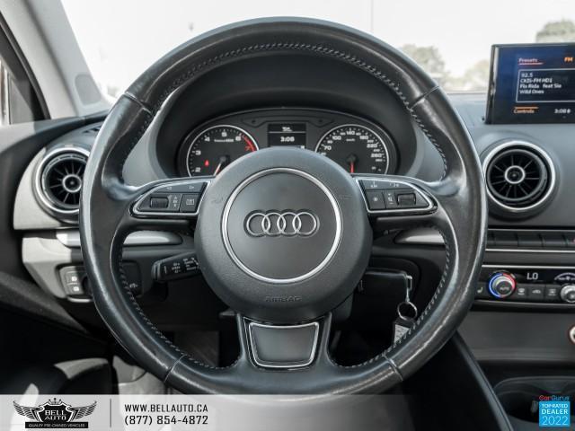 2015 Audi A3 1.8T Komfort, Moonroof, Satellite Radio, Leather, HeatedSeats, Bluetooth Photo11