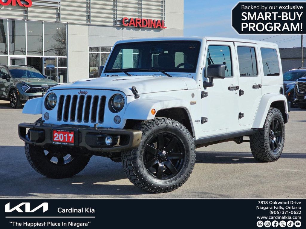 Used 2017 Jeep Wrangler Unlimited 4X4, 75th Anniversary Pkg, Heated Seats for Sale in Niagara Falls, Ontario