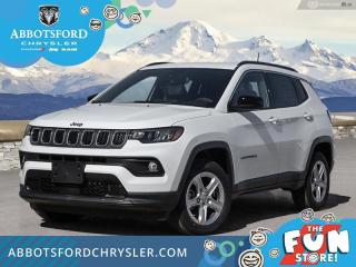 <br> <br>  With outstanding off-road capability augmented by refined on-road manners, this 2024 Jeep Compass offers the best of both worlds. <br> <br>Keeping with quintessential Jeep engineering, this 2024 Compass sports a striking exterior design, with an extremely refined interior, loaded with the latest and greatest safety, infotainment and convenience technology. This SUV also has the off-road prowess to booth, with rugged build quality and great reliability to ensure that you get to your destination and back, as many times as you want. <br> <br> This bright white SUV  has a 8 speed automatic transmission and is powered by a  200HP 2.0L 4 Cylinder Engine.<br> <br> Our Compasss trim level is North. This Compass North steps things up with a heated steering wheel, dual-zone climate control, remote engine start, roof rack rails, front fog lamps and cornering headlamps, in addition to heated front seats, a 10.1-inch infotainment screen powered by Uconnect 5 with Apple CarPlay and Android Auto, towing equipment including trailer sway control, push button start, air conditioning, cruise control with steering wheel controls, and front and rear cupholders. Safety features also include lane keeping assist with lane departure warning, forward collision warning with active braking, driver monitoring alert, and a rearview camera. This vehicle has been upgraded with the following features: Heated Steering Wheel,  Remote Start,  Climate Control,  Proximity Key,  Heated Seats,  Led Lights,  Lane Keep Assist. <br><br> View the original window sticker for this vehicle with this url <b><a href=http://www.chrysler.com/hostd/windowsticker/getWindowStickerPdf.do?vin=3C4NJDBN7RT579328 target=_blank>http://www.chrysler.com/hostd/windowsticker/getWindowStickerPdf.do?vin=3C4NJDBN7RT579328</a></b>.<br> <br/> Total  cash rebate of $4952 is reflected in the price. Credit includes up to 10% MSRP.  6.49% financing for 96 months. <br> Buy this vehicle now for the lowest weekly payment of <b>$153.92</b> with $0 down for 96 months @ 6.49% APR O.A.C. ( taxes included, Plus applicable fees   ).  Incentives expire 2024-07-02.  See dealer for details. <br> <br>Abbotsford Chrysler, Dodge, Jeep, Ram LTD joined the family-owned Trotman Auto Group LTD in 2010. We are a BBB accredited pre-owned auto dealership.<br><br>Come take this vehicle for a test drive today and see for yourself why we are the dealership with the #1 customer satisfaction in the Fraser Valley.<br><br>Serving the Fraser Valley and our friends in Surrey, Langley and surrounding Lower Mainland areas. Abbotsford Chrysler, Dodge, Jeep, Ram LTD carry premium used cars, competitively priced for todays market. If you don not find what you are looking for in our inventory, just ask, and we will do our best to fulfill your needs. Drive down to the Abbotsford Auto Mall or view our inventory at https://www.abbotsfordchrysler.com/used/.<br><br>*All Sales are subject to Taxes and Fees. The second key, floor mats, and owners manual may not be available on all pre-owned vehicles.Documentation Fee $699.00, Fuel Surcharge: $179.00 (electric vehicles excluded), Finance Placement Fee: $500.00 (if applicable)<br> Come by and check out our fleet of 80+ used cars and trucks and 130+ new cars and trucks for sale in Abbotsford.  o~o