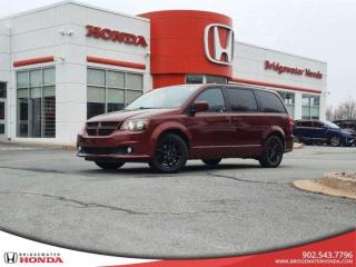 Recent Arrival! Octane Red Pearlcoat 2020 Dodge Grand Caravan GT FWD 6-Speed Automatic Pentastar 3.6L V6 VVT Bridgewater Honda, Located in Bridgewater Nova Scotia.9 Speakers, Air Conditioning, Alloy wheels, AM/FM radio, Automatic temperature control, Black Stow N Place Roof Rack System, CD player, Cruise Control, Front Bucket Seats, Front dual zone A/C, Front fog lights, Fully automatic headlights, Heated front seats, Heated steering wheel, Integrated Roof Rail Crossbars, ParkView Rear Back-Up Camera, Power driver seat, Power Liftgate, Power steering, Power windows, Rear air conditioning, Rear window defroster, Remote keyless entry, Steering wheel mounted audio controls.