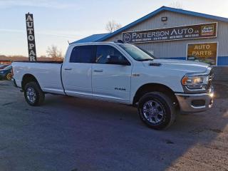 <p>6.4l GAS LOG BOX CRE CAB 4X4 WE FINANCE&nbsp;  Looking for a powerful and reliable truck? Look no further than our 2022 RAM 2500 Tradesman LWB, now available at Patterson Auto Sales. This pre-owned beauty is equipped with a 6.4L V8 engine, ready to take on any job or adventure. With its spacious and comfortable interior, you'll never want to leave the driver's seat. Don't miss out on this amazing deal - come test drive the RAM 2500 Tradesman LWB today at Patterson Auto Sales! </p>