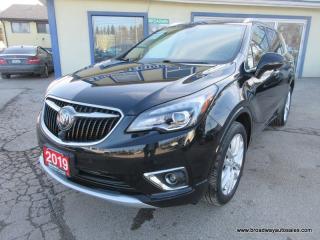 Used 2019 Buick Envision ALL-WHEEL DRIVE PREMIUM-MODEL 5 PASSENGER 2.0L - TURBO.. NAVIGATION.. LEATHER.. HEATED/AC SEATS.. PANORAMIC SUNROOF.. BACK-UP CAMERA.. for sale in Bradford, ON
