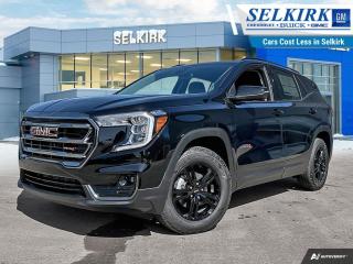 <b>Adaptive Cruise Control,  Blind Spot Detection,  Leather Seats,  Heated Steering Wheel,  Power Liftgate!</b><br> <br> <br> <br>  This 2024 GMC Terrain sports a muscular appearance with voluminous interior space and plus ride quality. <br> <br>From endless details that drastically improve this SUVs usability, to striking style and amazing capability, this 2024 Terrain is exactly what you expect from a GMC SUV. The interior has a clean design, with upscale materials like soft-touch surfaces and premium trim. You cant go wrong with this SUV for all your family hauling needs.<br> <br> This ebony twilight metallic SUV  has a 9 speed automatic transmission and is powered by a  175HP 1.5L 4 Cylinder Engine.<br> <br> Our Terrains trim level is AT4. Upgrading to this off-road ready Terrain AT4 is an awesome decision as it comes loaded with leather front seats with memory settings, a large colour touchscreen infotainment system featuring wireless Apple CarPlay, Android Auto and SiriusXM plus its also 4G LTE hotspot capable. This Terrain AT4 also includes an off-road skid plate, dark exterior accents, gloss black aluminum wheels and exclusive interior accents, power rear liftgate, a leather-wrapped steering wheel, Teen Driver technology, a remote engine starter, an HD rear vision camera, lane keep assist with lane departure warning, forward collision alert, LED signature lighting, StabiliTrak with hill descent control, power driver and passenger seats and a 60/40 split-folding rear seat to make hauling large items a breeze. This vehicle has been upgraded with the following features: Adaptive Cruise Control,  Blind Spot Detection,  Leather Seats,  Heated Steering Wheel,  Power Liftgate,  Heated Seats,  Apple Carplay. <br><br> <br>To apply right now for financing use this link : <a href=https://www.selkirkchevrolet.com/pre-qualify-for-financing/ target=_blank>https://www.selkirkchevrolet.com/pre-qualify-for-financing/</a><br><br> <br/>    Incentives expire 2024-05-31.  See dealer for details. <br> <br>Selkirk Chevrolet Buick GMC Ltd carries an impressive selection of new and pre-owned cars, crossovers and SUVs. No matter what vehicle you might have in mind, weve got the perfect fit for you. If youre looking to lease your next vehicle or finance it, we have competitive specials for you. We also have an extensive collection of quality pre-owned and certified vehicles at affordable prices. Winnipeg GMC, Chevrolet and Buick shoppers can visit us in Selkirk for all their automotive needs today! We are located at 1010 MANITOBA AVE SELKIRK, MB R1A 3T7 or via phone at 204-482-1010.<br> Come by and check out our fleet of 80+ used cars and trucks and 180+ new cars and trucks for sale in Selkirk.  o~o
