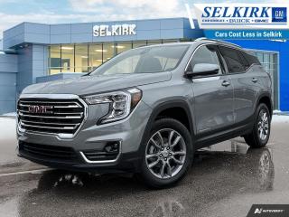 <b>Leather Seats,  Heated Steering Wheel,  Power Liftgate,  Heated Seats,  Apple CarPlay!</b><br> <br> <br> <br>  Iconic GMC styling paired with remarkable reliability make this 2024 Terrain an ideal option in the crossover SUV segment. <br> <br>From endless details that drastically improve this SUVs usability, to striking style and amazing capability, this 2024 Terrain is exactly what you expect from a GMC SUV. The interior has a clean design, with upscale materials like soft-touch surfaces and premium trim. You cant go wrong with this SUV for all your family hauling needs.<br> <br> This sterling metallic SUV  has a 9 speed automatic transmission and is powered by a  175HP 1.5L 4 Cylinder Engine.<br> <br> Our Terrains trim level is SLT. Stepping up to this loaded Terrain SLT is a great choice as it comes loaded with leather front seats with memory settings, a large colour touchscreen infotainment system featuring wireless Apple CarPlay, Android Auto and SiriusXM plus its also 4G LTE hotspot capable. This Terrain SLT also includes a power rear liftgate, stylish aluminum wheels, a leather-wrapped steering wheel, Teen Driver technology, a remote engine starter, an HD rear vision camera, lane keep assist with lane departure warning, forward collision alert, LED signature lighting, StabiliTrak with hill descent control, power driver and passenger seats and a 60/40 split-folding rear seat to make hauling large items a breeze. This vehicle has been upgraded with the following features: Leather Seats,  Heated Steering Wheel,  Power Liftgate,  Heated Seats,  Apple Carplay,  Android Auto,  Remote Start. <br><br> <br>To apply right now for financing use this link : <a href=https://www.selkirkchevrolet.com/pre-qualify-for-financing/ target=_blank>https://www.selkirkchevrolet.com/pre-qualify-for-financing/</a><br><br> <br/>    Incentives expire 2024-05-31.  See dealer for details. <br> <br>Selkirk Chevrolet Buick GMC Ltd carries an impressive selection of new and pre-owned cars, crossovers and SUVs. No matter what vehicle you might have in mind, weve got the perfect fit for you. If youre looking to lease your next vehicle or finance it, we have competitive specials for you. We also have an extensive collection of quality pre-owned and certified vehicles at affordable prices. Winnipeg GMC, Chevrolet and Buick shoppers can visit us in Selkirk for all their automotive needs today! We are located at 1010 MANITOBA AVE SELKIRK, MB R1A 3T7 or via phone at 204-482-1010.<br> Come by and check out our fleet of 80+ used cars and trucks and 180+ new cars and trucks for sale in Selkirk.  o~o