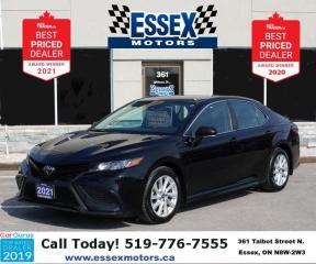 Used 2021 Toyota Camry SE*Heated Leather*Bluetooth*Rear Cam*2.5L-4cyl for sale in Essex, ON