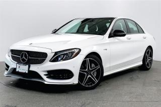 This 2018 Mercedes Benz C43 AMG comes in Polar White, with Black Artico highlighted by Red Stitching Contrast Interior. Featuring the Premium Pkg, LED Lighting System and many more upscale features.  A pre-owned vehicle from OpenRoad Auto Group comes with the top-notch used car warranty, featuring a 90-day or 5000-kilometer powertrain warranty, a clean title, a safety inspection, and immediate membership in the OpenRoad Club. Porsche Center Langley has been honored with the prestigious Porsche Premier Dealer Award for 7 consecutive years. Conveniently located near Highway 1 in beautiful Langley, British Columbia. Open Road provides appealing finance and lease options tailored to meet your specific needs. Contact one of our highly trained Sales Executives for further assistance. Please note that additional fees, including a $495 documentation fee &  a $490 dealer prep fee, apply to all pre owned vehicles.
