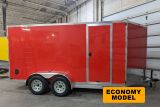 2024 Canadian Trailer Company 7x14 V Nose Cargo Trailer Econo model Photo8