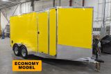 2024 Canadian Trailer Company 7x14 V Nose Cargo Trailer Econo model Photo8