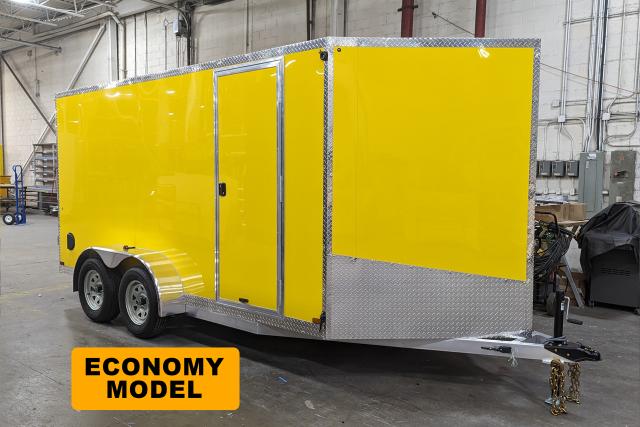 2024 Canadian Trailer Company 7x14 V Nose Cargo Trailer Econo model Photo1