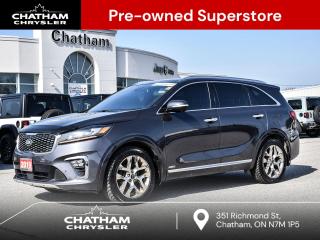 Used 2019 Kia Sorento 3.3L SX SXL V6 LEATHER NAVIGATION SUNROOF BLIND SPOT for sale in Chatham, ON