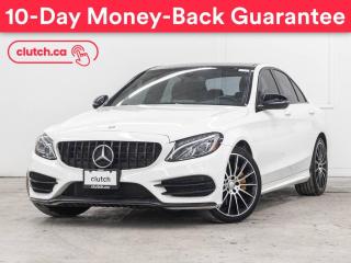 Used 2016 Mercedes-Benz C-Class C 300 4Matic AWD  w/ Rearview Cam, Dual Zone A/C, Bluetooth for sale in Toronto, ON