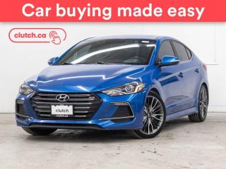 Used 2018 Hyundai Elantra Sport w/ Apple CarPlay & Android Auto, Cruise Control, A/C for sale in Toronto, ON