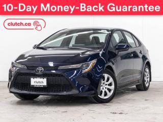 Used 2020 Toyota Corolla LE w/ Apple CarPlay & Android Auto, Radar Cruise, A/C for sale in Toronto, ON