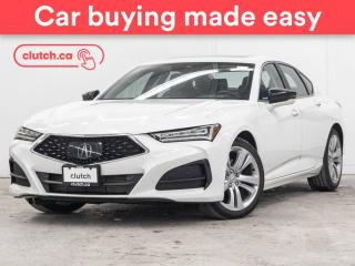 Used 2021 Acura TLX Tech SH-AWD w/ Apple CarPlay & Android Auto, Dual Zone A/C, Rearview Cam for sale in Bedford, NS