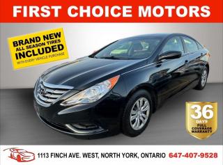 Welcome to First Choice Motors, the largest car dealership in Toronto of pre-owned cars, SUVs, and vans priced between $5000-$15,000. With an impressive inventory of over 300 vehicles in stock, we are dedicated to providing our customers with a vast selection of affordable and reliable options. <br><br>Were thrilled to offer a used 2011 Hyundai Sonata GL, black color with 164,000km (STK#7075) This vehicle was $9990 NOW ON SALE FOR $8990. It is equipped with the following features:<br>- Automatic Transmission<br>- Heated seats<br>- Navigation<br>- Bluetooth<br>- Power windows<br>- Power locks<br>- Power mirrors<br>- Air Conditioning<br><br>At First Choice Motors, we believe in providing quality vehicles that our customers can depend on. All our vehicles come with a 36-day FULL COVERAGE warranty. We also offer additional warranty options up to 5 years for our customers who want extra peace of mind.<br><br>Furthermore, all our vehicles are sold fully certified with brand new brakes rotors and pads, a fresh oil change, and brand new set of all-season tires installed & balanced. You can be confident that this car is in excellent condition and ready to hit the road.<br><br>At First Choice Motors, we believe that everyone deserves a chance to own a reliable and affordable vehicle. Thats why we offer financing options with low interest rates starting at 7.9% O.A.C. Were proud to approve all customers, including those with bad credit, no credit, students, and even 9 socials. Our finance team is dedicated to finding the best financing option for you and making the car buying process as smooth and stress-free as possible.<br><br>Our dealership is open 7 days a week to provide you with the best customer service possible. We carry the largest selection of used vehicles for sale under $9990 in all of Ontario. We stock over 300 cars, mostly Hyundai, Chevrolet, Mazda, Honda, Volkswagen, Toyota, Ford, Dodge, Kia, Mitsubishi, Acura, Lexus, and more. With our ongoing sale, you can find your dream car at a price you can afford. Come visit us today and experience why we are the best choice for your next used car purchase!<br><br>All prices exclude a $10 OMVIC fee, license plates & registration  and ONTARIO HST (13%)