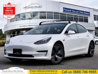 Used 2019 Tesla Model 3 Standard Range Plus RWD  - Fast Charging - $155.26 for sale in Abbotsford, BC