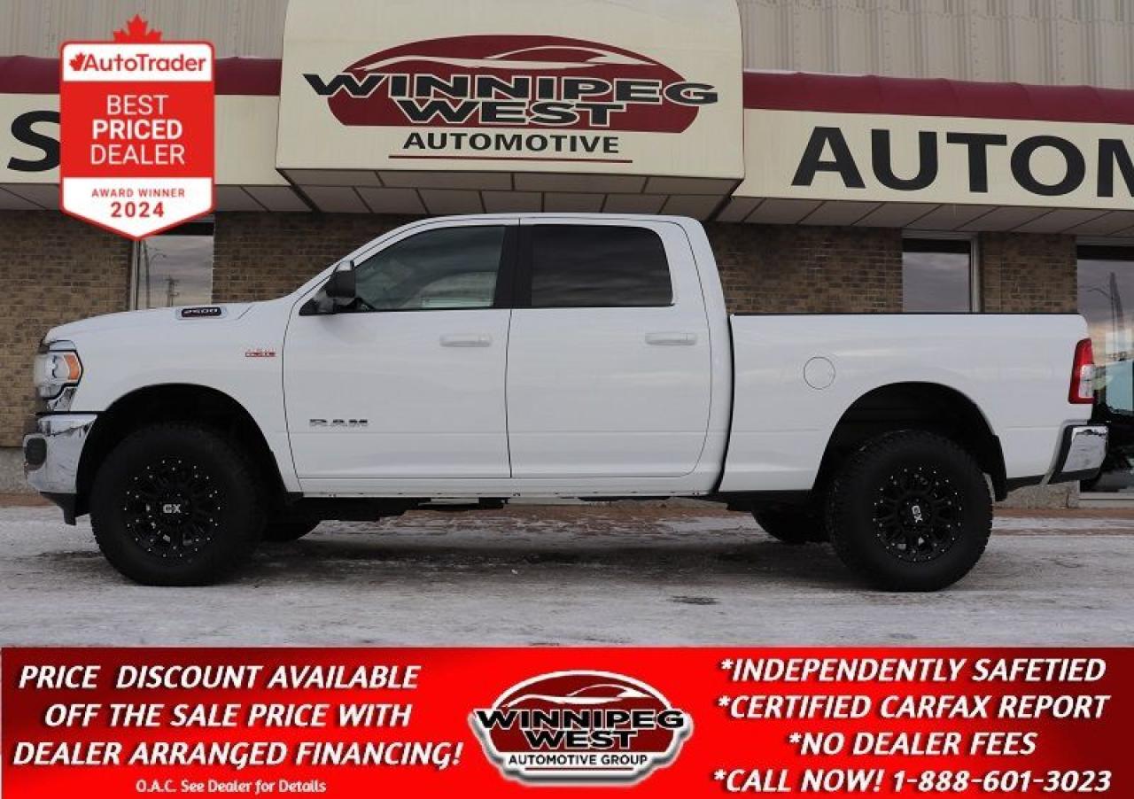 Used 2021 RAM 2500 BIG HORN 6.4L HEMI 4X4, P. SEAT, LOADED, AS NEW! for sale in Headingley, MB