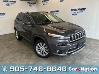 Used 2018 Jeep Cherokee OVERLAND | V6 |4X4 | TECH PKG | LEATHER |ROOF |NAV for sale in Brantford, ON