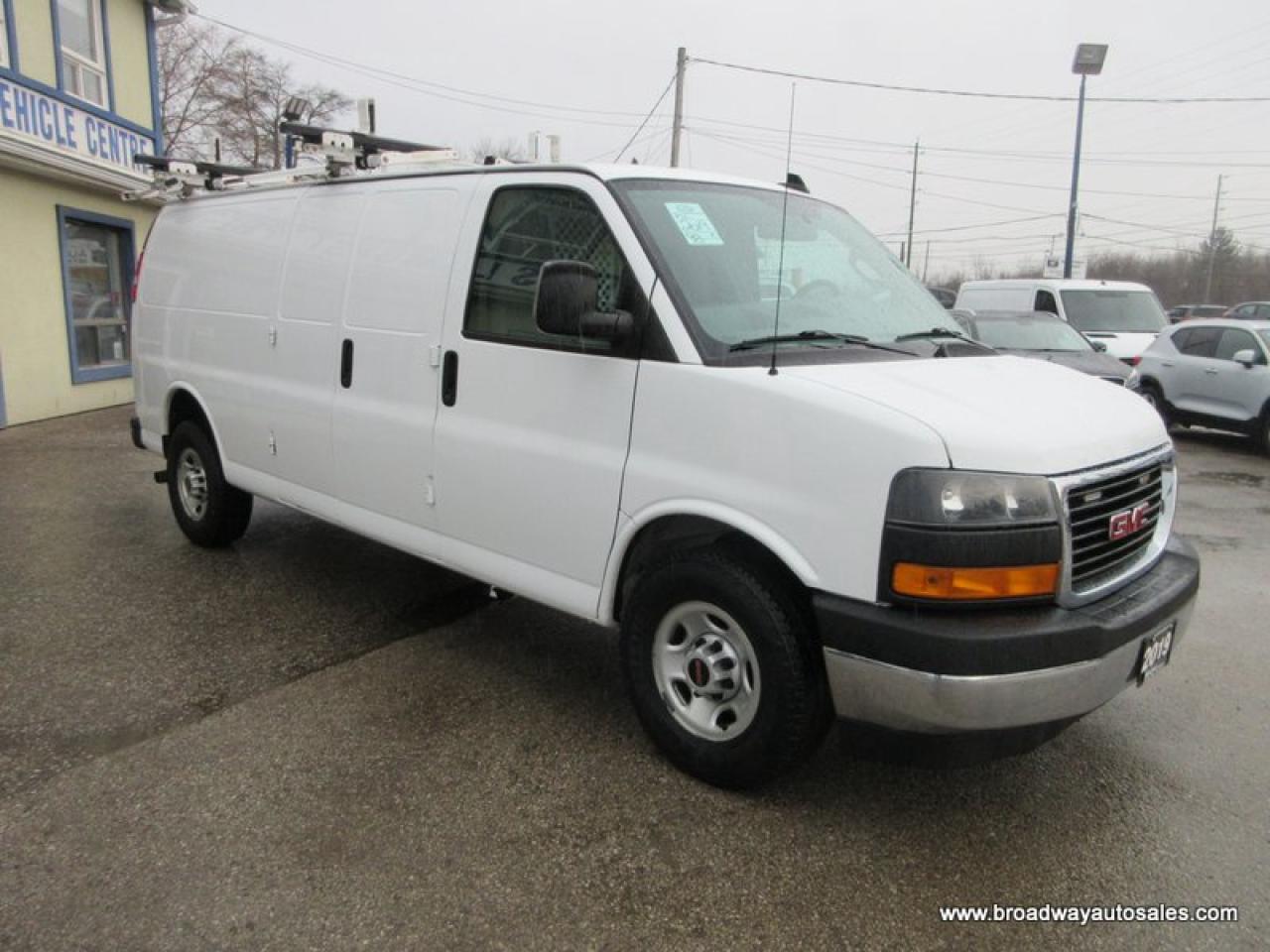 2019 GMC Savana 1-TON CARGO-MOVING 2 PASSENGER 6.0L - V8.. EXTENDED-CARGO.. BACK-UP CAMERA.. TOW SUPPORT.. ROOF-RACKS.. BARN-DOOR-ENTRANCES.. Photo