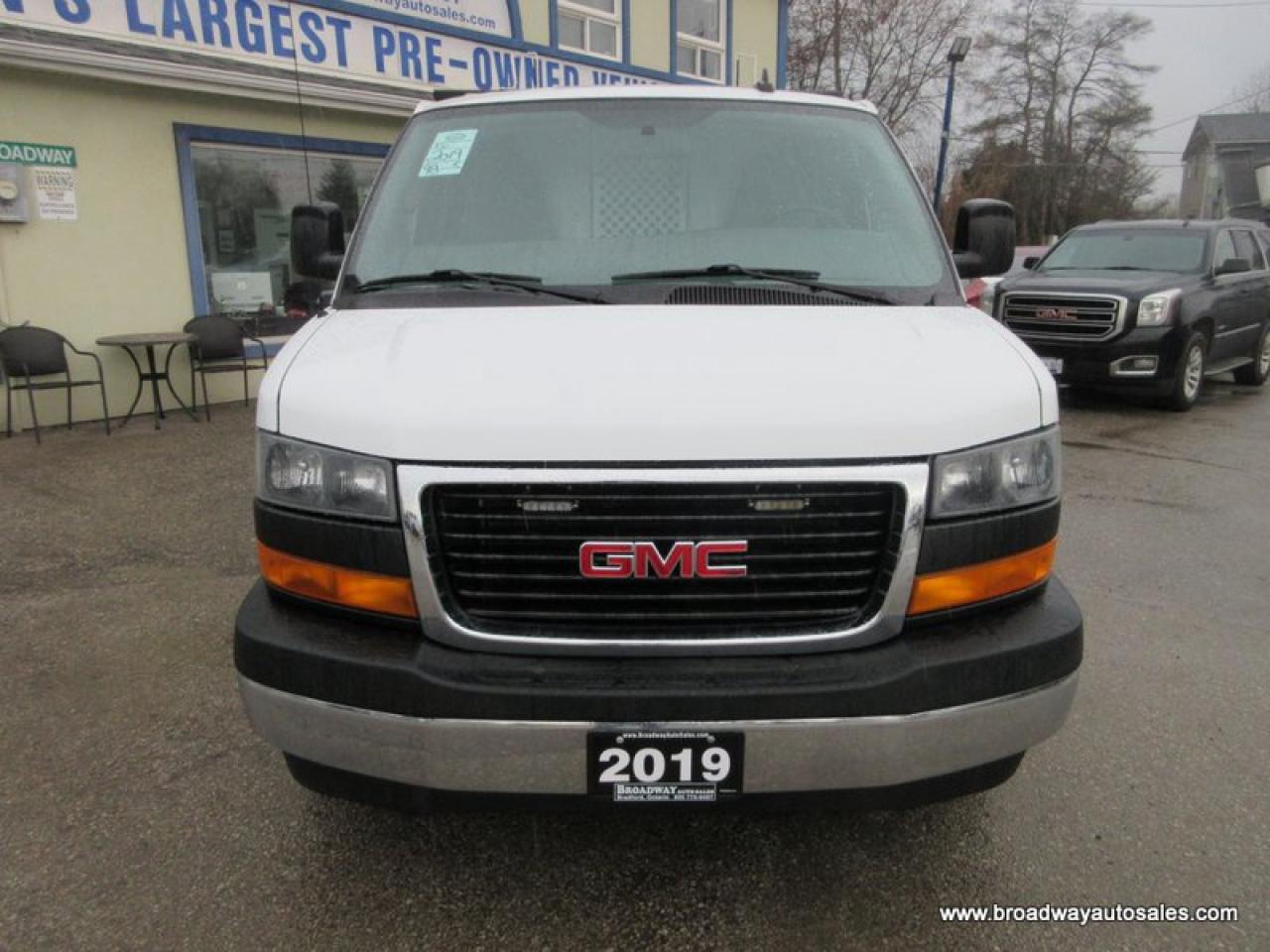 2019 GMC Savana 1-TON CARGO-MOVING 2 PASSENGER 6.0L - V8.. EXTENDED-CARGO.. BACK-UP CAMERA.. TOW SUPPORT.. ROOF-RACKS.. BARN-DOOR-ENTRANCES.. Photo3