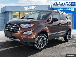 Used 2020 Ford EcoSport Titanium 4WD  - Leather Seats for sale in Selkirk, MB