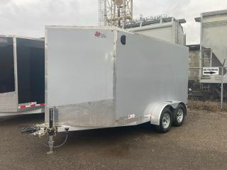 Used 2024 Canadian Trailer Company 7x12 V-Nose Cargo Trailer Aluminum Tandem Axle for sale in Guelph, ON