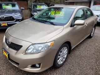 Used 2009 Toyota Corolla 4DR SDN AUTO LE 1-Owner Clean CarFax Trades OK! for sale in Rockwood, ON
