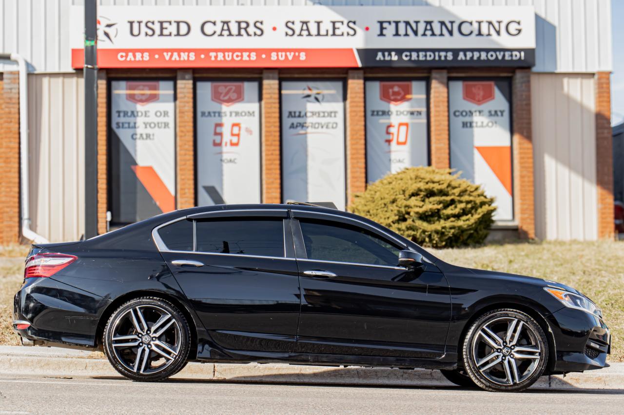 2017 Honda Accord Sport | Leather | Roof | Cam | 1 Owner Clean CRFX Photo1