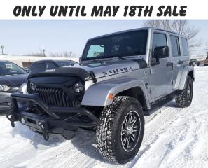 Used 2014 Jeep Wrangler Sahara unlimited HT 4x4 for sale in Edmonton, AB