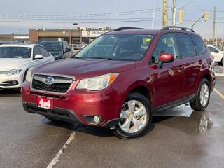 Used 2014 Subaru Forester AWD Auto 2.5i NO ACCIDENT LOW KM NEW BRAKES B-TOOT for sale in Oakville, ON