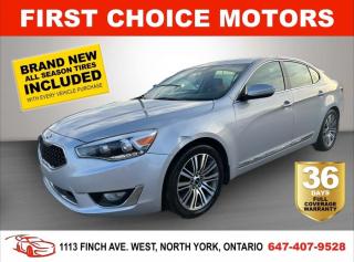 Used 2015 Kia CADENZA PREMIUM ~AUTOMATIC, FULLY CERTIFIED WITH WARRANTY! for sale in North York, ON