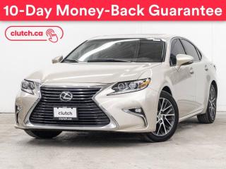 Used 2017 Lexus ES 350 w/ Rearview Cam, Bluetooth, Radar Cruise, A/C for sale in Toronto, ON